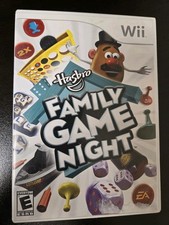 Hasbro Family Game Night (Nintendo Wii, 2008) - TESTED, COMPLETE