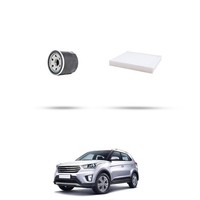 Hoffcar Wartungsset - 2 Filter FüR Hyundai Creta 2.0 110KW Ab 2016