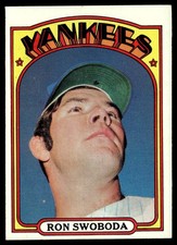 1972 Topps Ron Swoboda  - New York Yankees #8