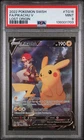 2022 POKEMON SWORD & SHIELD LOST ORIGIN #TG16 FULL ART/PIKACHU V PSA 9