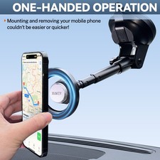 Magsafe Dash Windshield Air Vent Mount Magnetic Phone Holder For iphone ALUMINUM