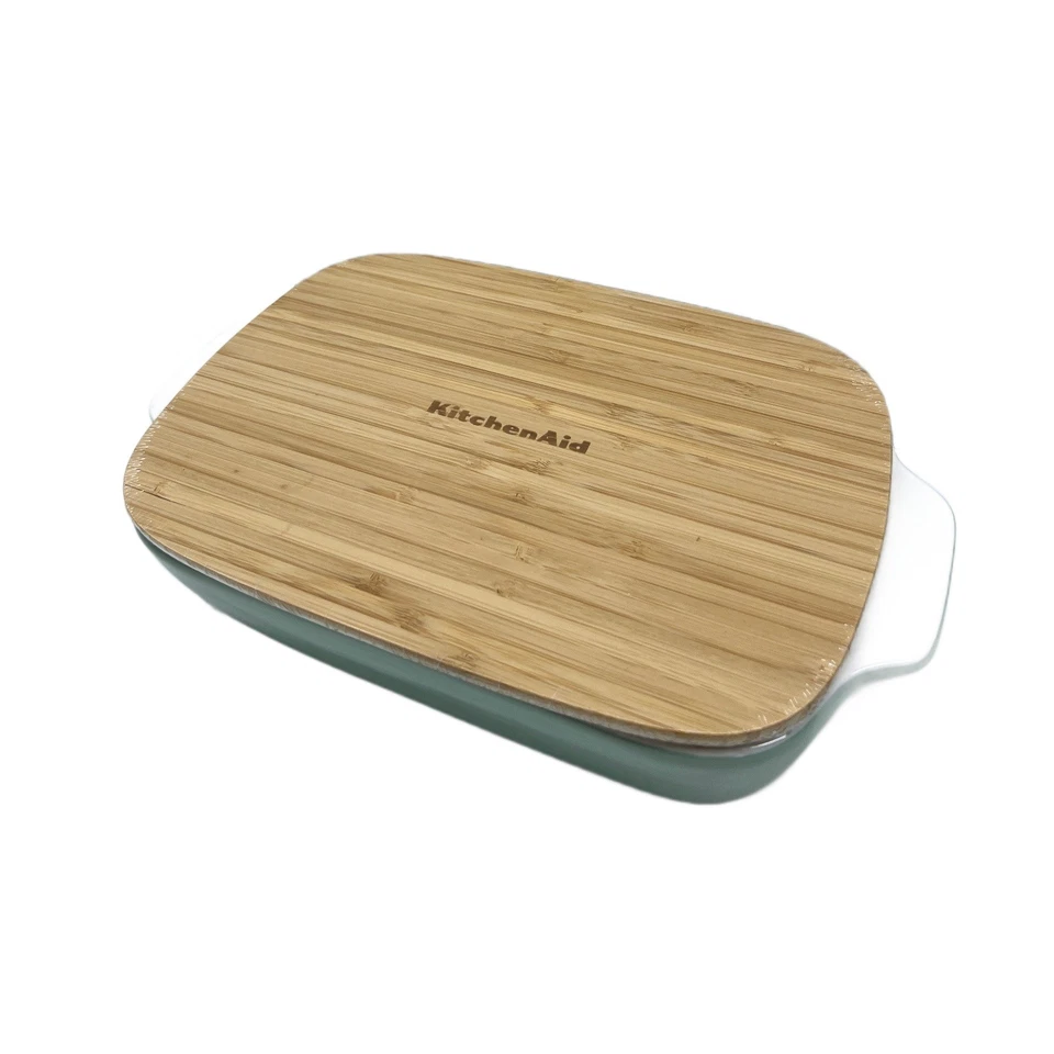 KitchenAid CC007425-001 pistacho bandeja rectangular de cerámica - Imagen 4 de 4