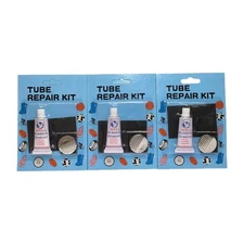 3 Packs Bike Flat Tire Puncture Tube Repair Kit Bicycle Inner Interior Patch