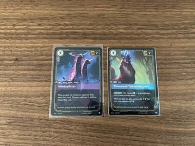 Riftbound Origins TCG Combo Thousand-Tailed Watcher + Mindsplitter Eng