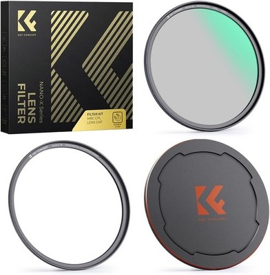 K&F CONCEPT Magnetischer CPL Filter Zirkular-Polfilter HD Ultra Slim 49-82mm DE
