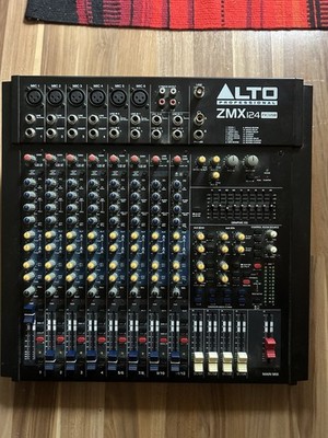 Alto Professional ZMX124 FX USB   12-Kanal Mischpult mit Effekten
