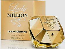 Brand New & Sealed Lady Million EDP 80ml Eau de Parfum Spray - UK Seller