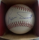 Luis Tiant Autographed Rawlings Baseball - Boston Red Sox PSA COA