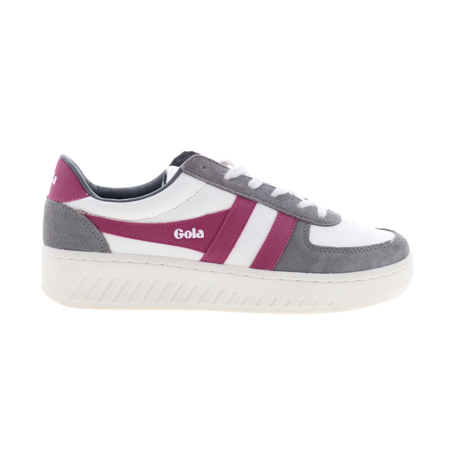 Gola Grandslam Pure CLB331 Womens White Suede Lifestyle Sneakers