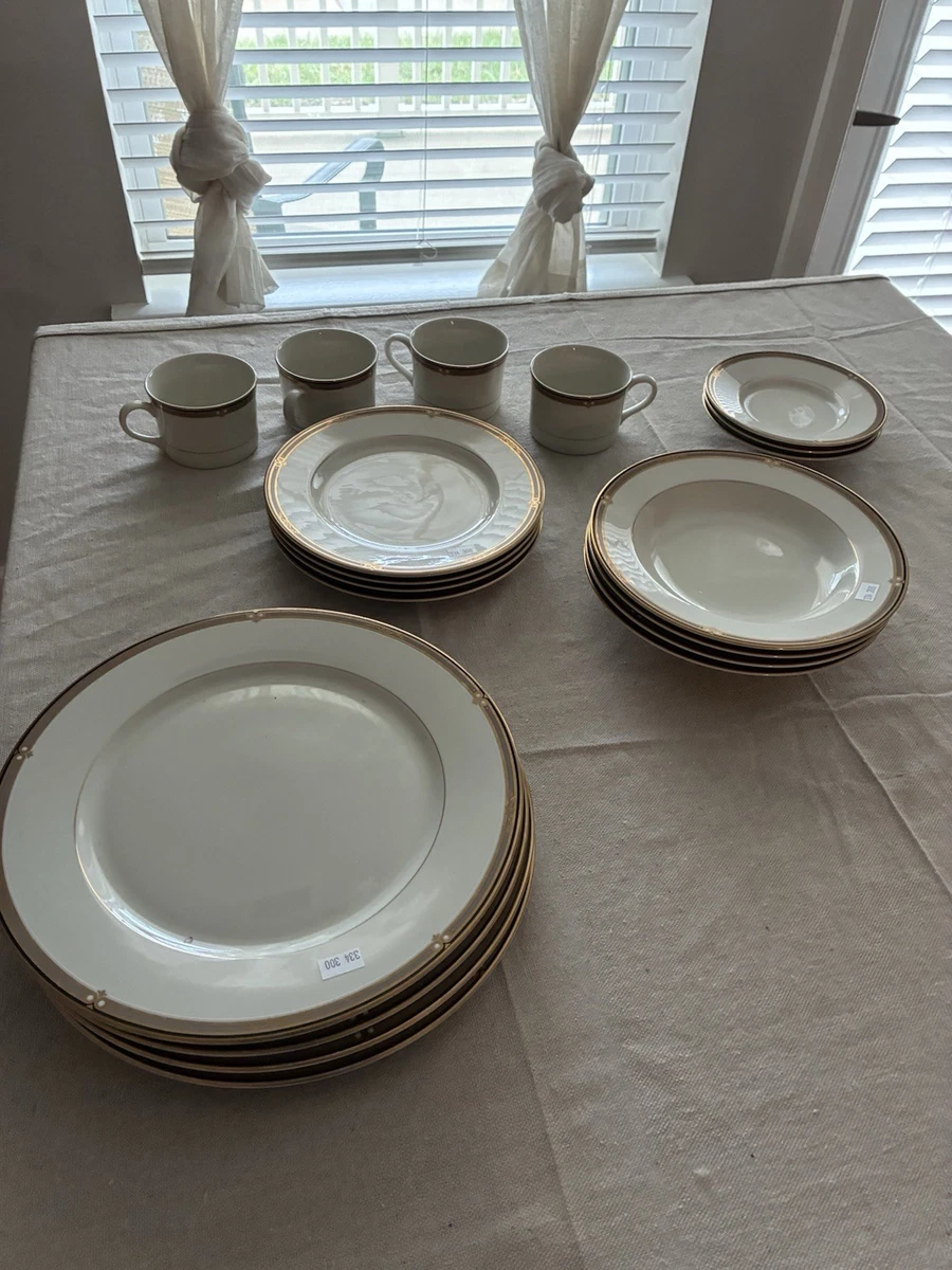 Gold Porcelain Dinner Service Sets for sale | eBay