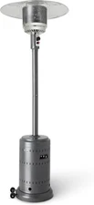 Basics 46,000 BTU Outdoor Propane Patio Heater with Wheels, Commercial & Residen