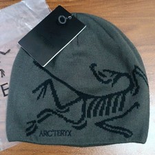 Arc'teryx Bird Head Toque Beanie Warm Dark Grey Orca Merino Wool Winter Hat NWT