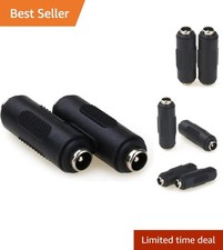 2PCS 12V Female to Female DC Power Connector Adapter for CCTV  LED Strips