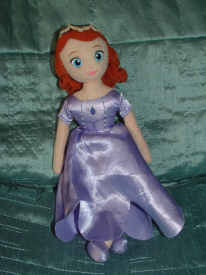 DISNEY SOFIA DIE ERSTE KLEINE 9 ZOLL SOFIA PUPPE PLÜSCHTIER WEICHES SPIELZEUG