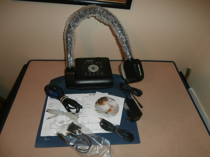 AverVision F50 Portable Document Camera with 10X Zoom USB Digital Camera/Scanner