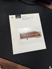 Apple IIGS 030-1310-B Memory Expansion Card Owner's Guide Vintage