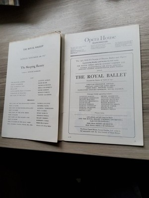 BALLETT THEATER PROG,1967,MANCH OPERA HOUSE,THE ROYAL BALLET