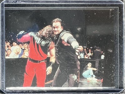 Undertaker vs Kane - 1999 Comic Images WWF Smackdown!