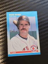 1987 Fleer Classic Miniatures - Wade Boggs #10 Boston Red Sox 