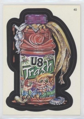2005 Topps Wacky Packages All New Series 2 U8 Trash #40 0b7o