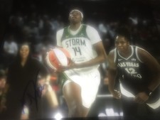 Dominique Malonga Signed Autographed 8x10 Photo Seattle Storm