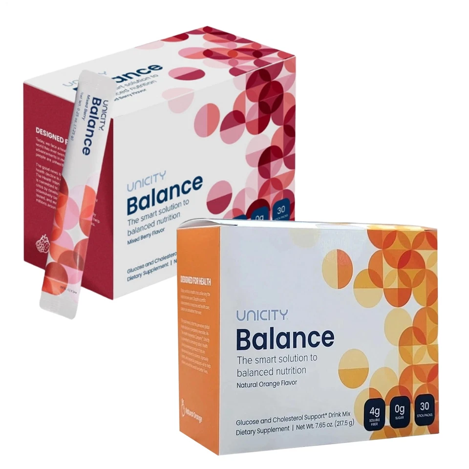 New Unicity Balance NATURAL Mixed Berry 30 Stick Packs Health Gifts UK Hot 2026