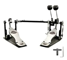 Double Bass Drum Pedal with Adjustable Beater Double bass drum pedal