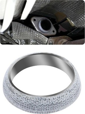 2.13''/54mm Car Exhaust Manifold Gasket, Graphite Construction Exha Color: 54mm