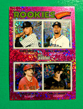 2026 Topps Heritage #374 Ritter/Matthews/Stevens/Devanney Pink Sparkle RC