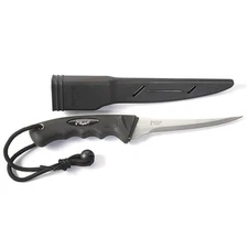 American Angler 6" Surgical Stainless Steel Blade Fillet Knife w/ Sheath Lanyard