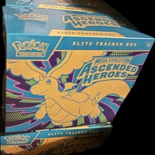 Pok mon TCG Ascended Heroes Elite Trainer Box ETB  New  Sealed   IN HAND