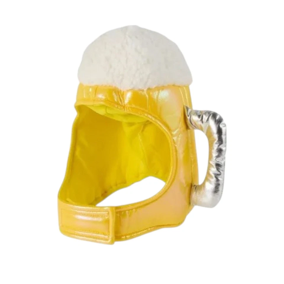 Острые ощущения и озноб пиво кружка головной убор домашних животных шляпа костюм Хэллоуин собаки кошки размер L/XL - Изображение 2 из 4