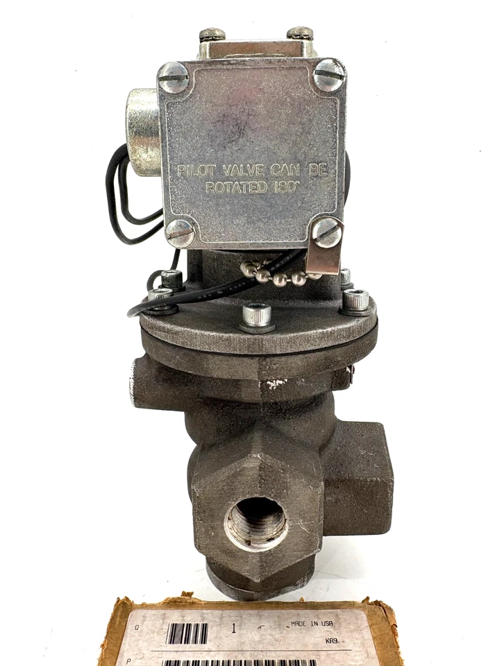 New Schrader Bellows N3555600153 Inline Solenoid Valve 140PSI Max - No Box - Image 4 of 4