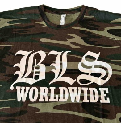 BLACK LABEL SOCIETY Worldwide Concert Tour T-Shirt XL Camouflage