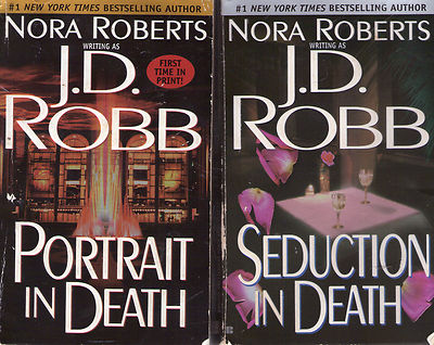 Set Lot of 4 Nora Roberts J.D. Robb In Death book Series # 13 14 15 16 Seduction