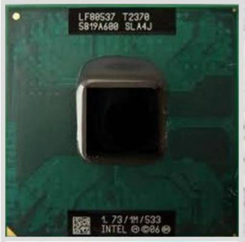 Intel Pentium T2370 SLA4J Socket P Mobile CPU 1.73Ghz 1MB 533Mhz LF80537GE0301M - Picture 2 of 3