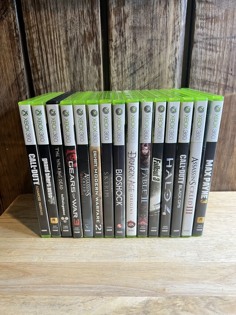 Lot Of 15 XBox 360 games Rated Mature Pre Owned