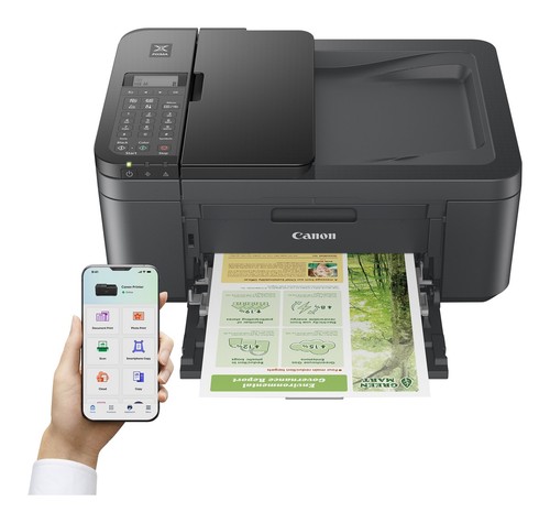Canon Multifunzione 4in1 Inkjet ( A4 Duplex 4800 x 1200 ) PIXMA TR4755i Black - Foto 3 di 4