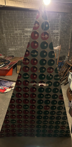 Vintage Heineken/ Amstel light bottles in Christmas Tree Standee Standup Cutout - Picture 5 of 6