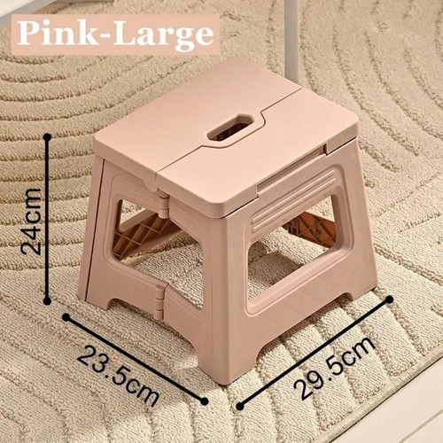 Collapsible Folding Step Stool Thickened Small Bench Foldable Stool Camping - Picture 15 of 18