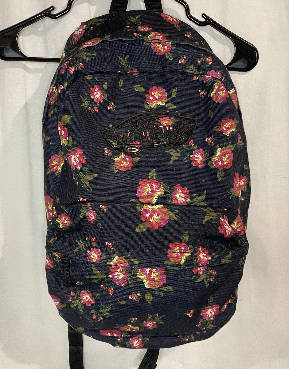 Black rose vans backpack new arrivals