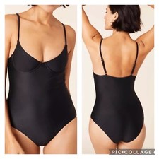 Andie Black The Luna One Piece Swimsuit NEW Size Medium