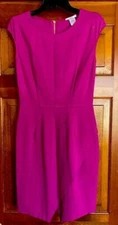 BAR III PURPLE PINK SLEEVELESS TULIP HEM DRESS WOMEN'S SIZE LARGE  