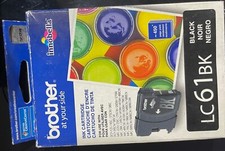 Brother LC61BK Ink Cartridge 450 Page-Yield - Black