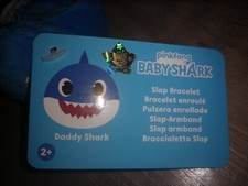 BRAND NEW PINKFONG BABY SHARK DADDY SHARK SLAP BRACELET!