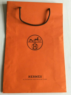 Hermes Paris Original Geschenktüte Made in Italy - guter Zustand