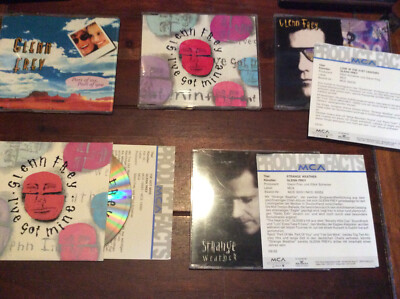 Glenn Frey [5 CD MAXI] Part Of Me, You I've Got Mine Strange Weather PROMO