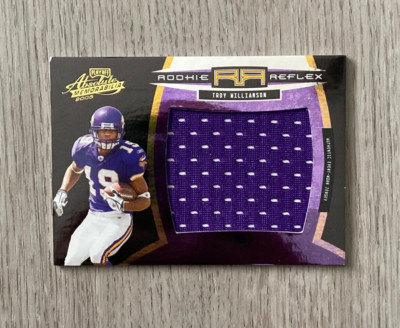2005 Absolute Memorabilia Rookie Reflex | Troy Williamson | 22/25 | #RR-19