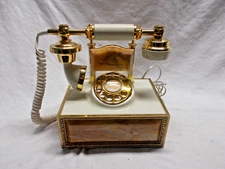 1973 California-made marble French cradle phone