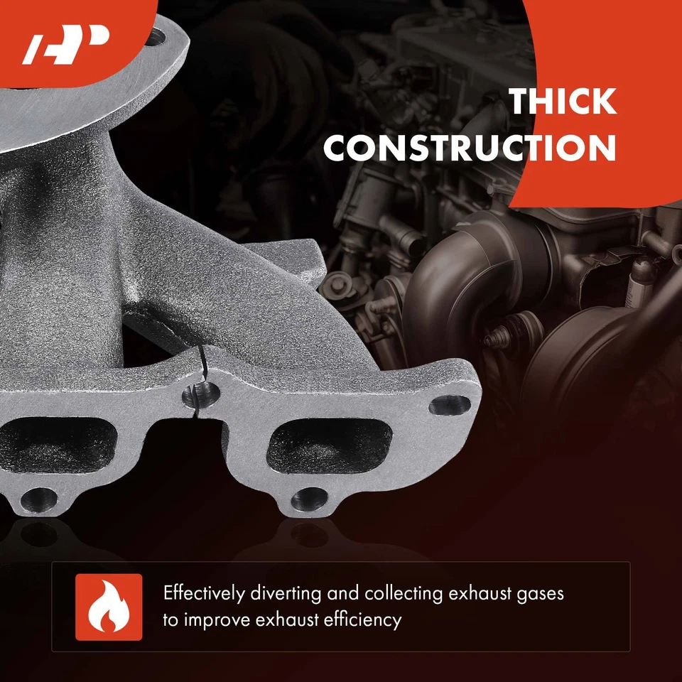 Coletor de escape direito com gaxeta para Chevrolet C10 Suburban Impala K10 Pickup - Imagem 3 de 4